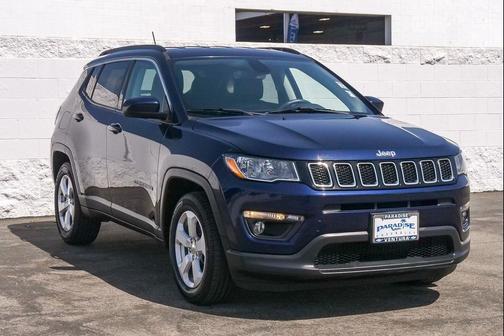 Jazz Blue Pearlcoat 2021 Jeep Compass Latitude