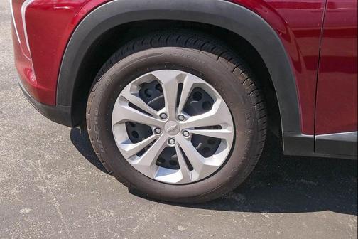 Crimson Metallic 2024 Chevrolet Trax LS