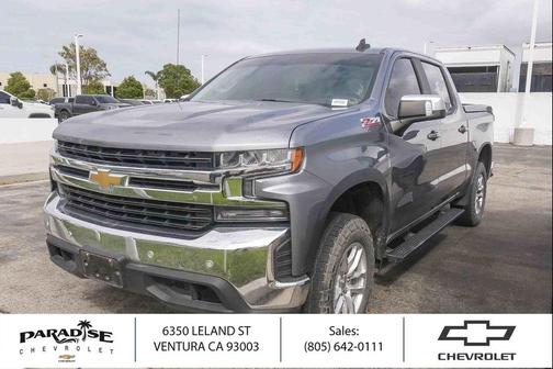 Satin Steel Metallic 2020 Chevrolet Silverado 1500 LT