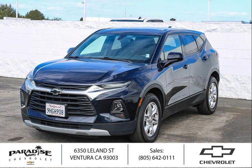 Midnight Blue Metallic 2020 Chevrolet Blazer 1LT