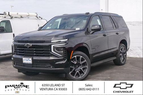 Black 2026 Chevrolet Tahoe 4WD RST