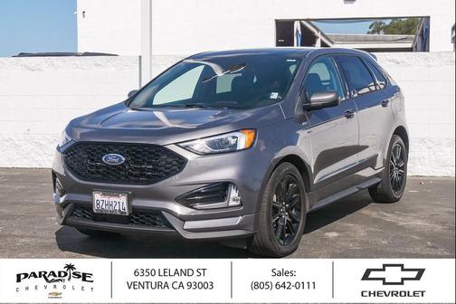 Carbonized Gray Metallic 2021 Ford Edge ST Line