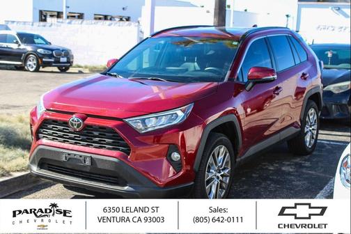 Ruby Flare Pearl 2019 Toyota RAV4 XLE Premium
