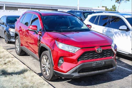 Ruby Flare Pearl 2019 Toyota RAV4 XLE Premium