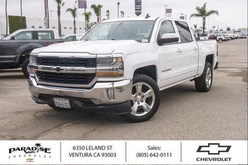 Summit White 2016 Chevrolet Silverado 1500 1LT