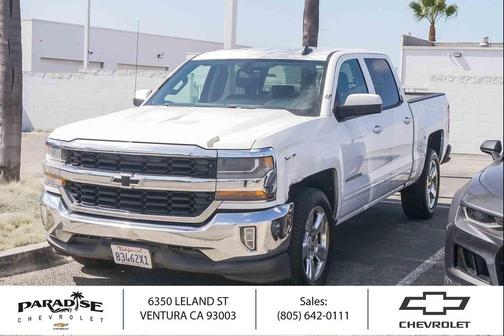Summit White 2016 Chevrolet Silverado 1500 1LT