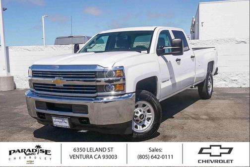 Summit White 2015 Chevrolet Silverado 3500 WT