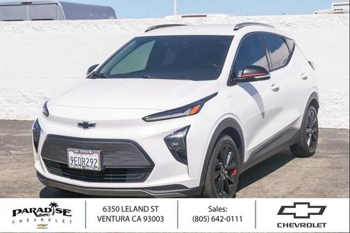 Summit White 2023 Chevrolet Bolt EUV FWD LT