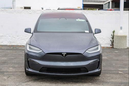 Midnight Silver Metallic 2022 Tesla Model X Plaid Tri Motor All-Wheel Drive