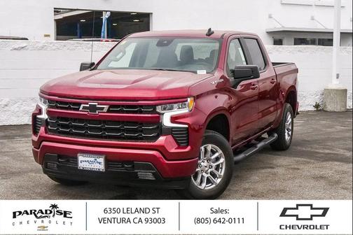 Radiant Red Tintcoat 2026 Chevrolet Silverado 1500 RST
