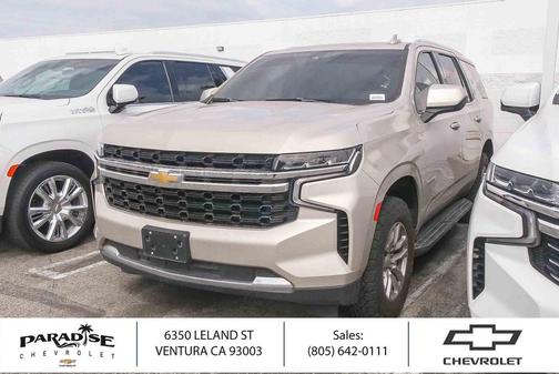 Empire Beige Metallic 2021 Chevrolet Tahoe LS