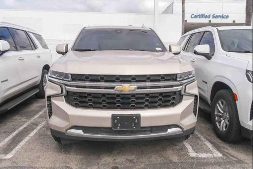 Empire Beige Metallic 2021 Chevrolet Tahoe LS
