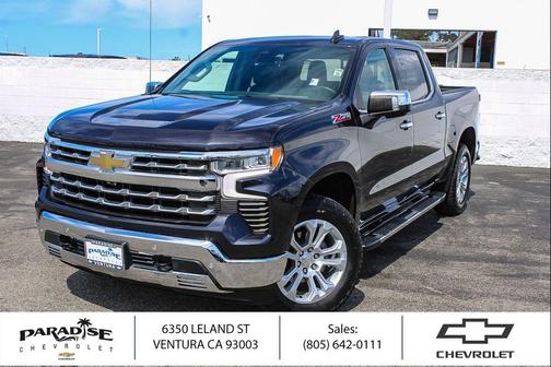 Dark Ash Metallic 2023 Chevrolet Silverado 1500 LTZ