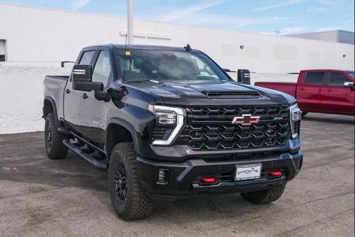 Black 2026 Chevrolet Silverado 2500 Crew Cab, Standard Bed, XR2, 4WD