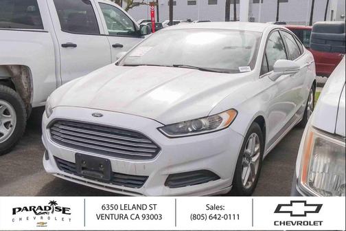 Oxford White 2014 Ford Fusion SE