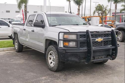 Silver Ice Metallic 2015 Chevrolet Silverado 1500 WT