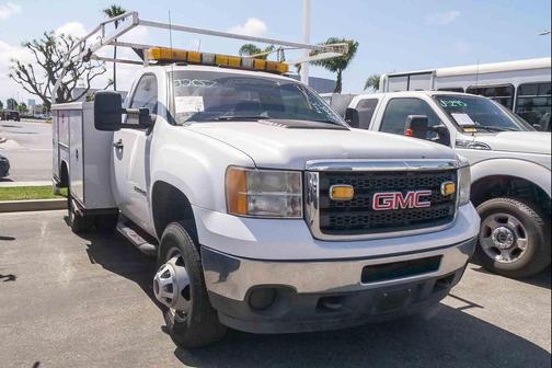 Summit White 2014 GMC Sierra 3500 Work Truck