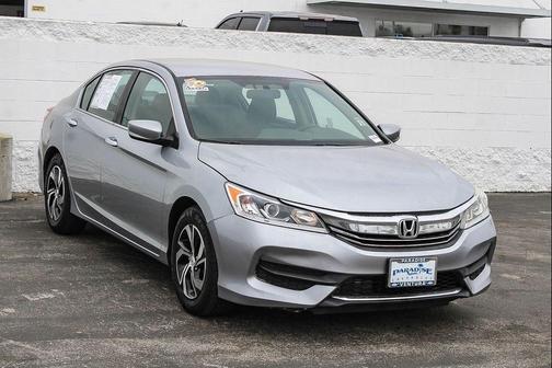 Lunar Silver Metallic 2017 Honda Accord LX