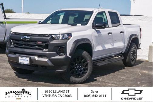 Summit White 2026 Chevrolet Colorado Trail Boss