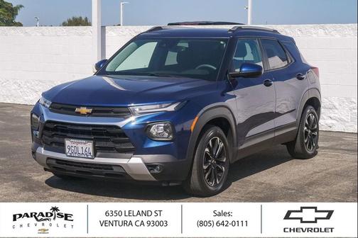 Blue Glow Metallic 2023 Chevrolet Trailblazer LT