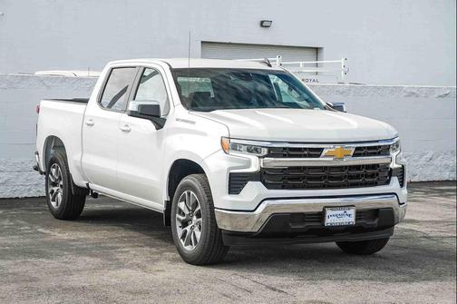 Summit White 2026 Chevrolet Silverado 1500 LT