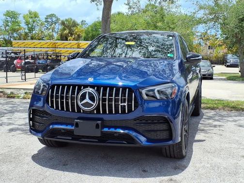 Brilliant Blue Metallic 2021 Mercedes-Benz AMG GLE 53 4MATIC+ Coupe
