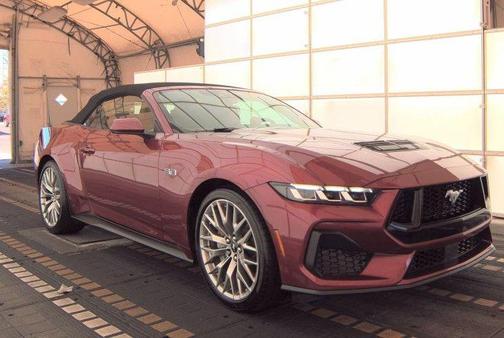 Magenta 2025 Ford Mustang GT Premium