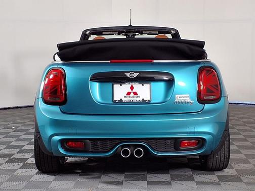 Caribbean Aqua Metallic 2021 MINI Convertible Cooper S
