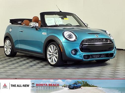 Caribbean Aqua Metallic 2021 MINI Convertible Cooper S