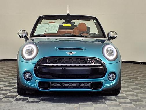 Caribbean Aqua Metallic 2021 MINI Convertible Cooper S