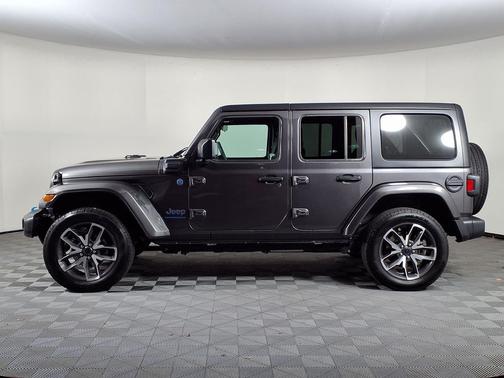 Granite Crystal Metallic Clearcoat 2024 Jeep Wrangler 4xe Sport S
