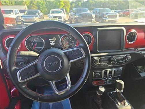 Firecracker Red Clearcoat 2022 Jeep Wrangler Rubicon