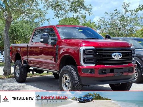 Ruby Red Metallic Tinted Clearcoat 2025 Ford F-250 Platinum