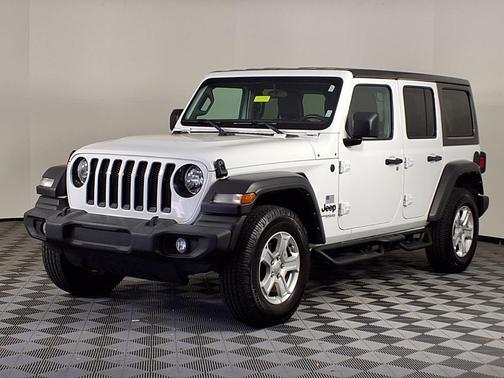 Bright White Clearcoat 2022 Jeep Wrangler Unlimited Sport