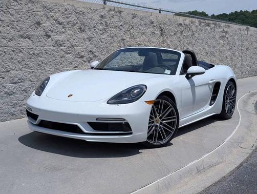 White 2025 Porsche 718 Boxster