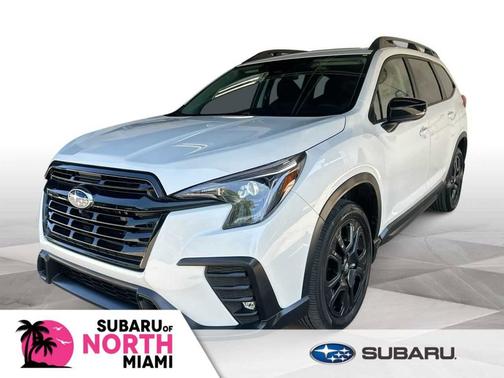 Crystal White Pearl 2025 Subaru Ascent Onyx Edition Touring