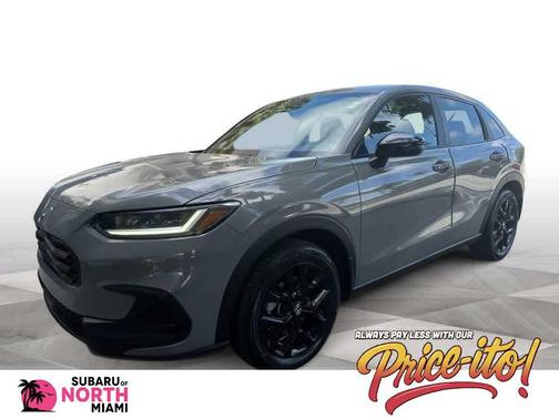 Urban Gray Pearl 2025 Honda HR-V 2WD Sport