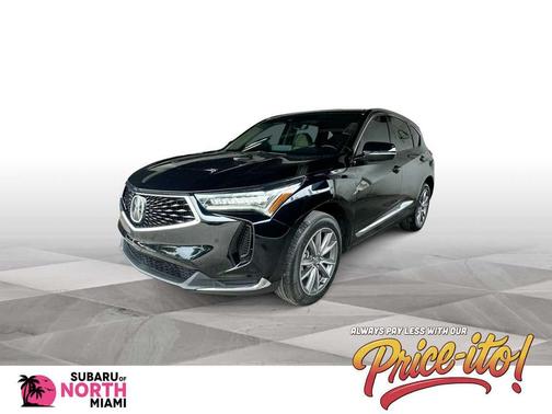 Majestic Black Pearl 2023 Acura RDX Technology Package