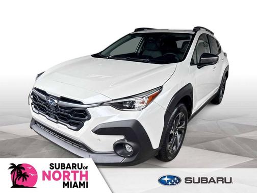 Crystal White Pearl 2024 Subaru Crosstrek Premium