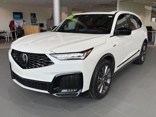 White 2025 Acura MDX A-Spec