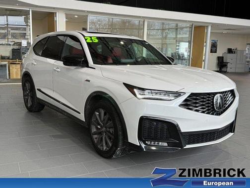White 2025 Acura MDX A-Spec