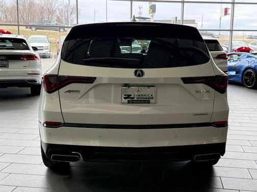White 2025 Acura MDX A-Spec