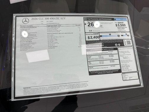 Gray 2026 Mercedes-Benz GLC 300 Base 4MATIC