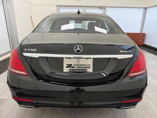 Black 2017 Mercedes-Benz S-Class S 550 4MATIC