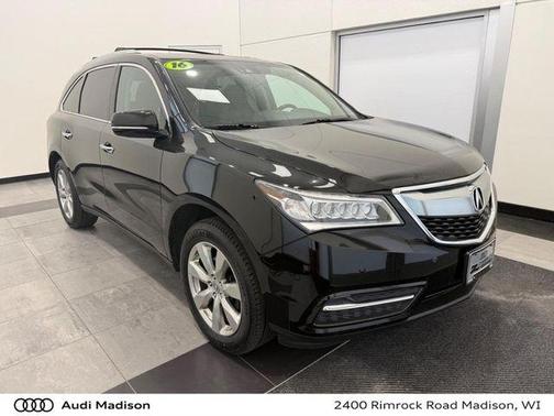 Black 2016 Acura MDX 3.5L