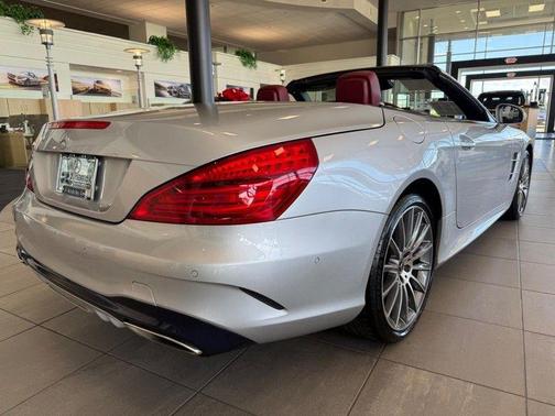 Silver 2019 Mercedes-Benz SL 550 Base