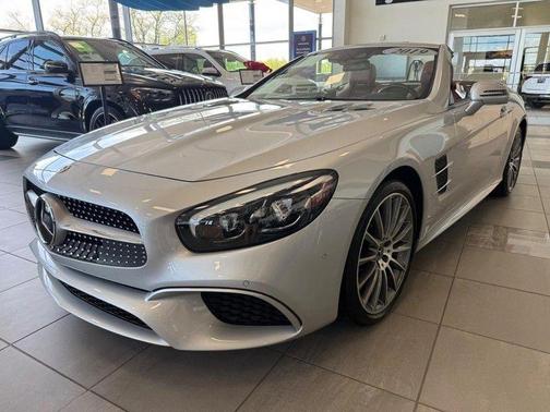 Silver 2019 Mercedes-Benz SL 550 Base