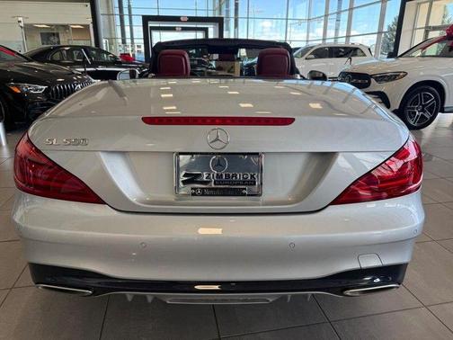 Silver 2019 Mercedes-Benz SL 550 Base