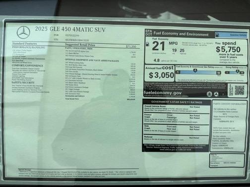 2025 Mercedes-Benz GLE 450 4MATIC