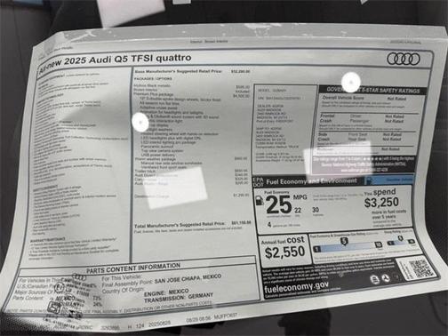 2025 Audi Q5 2.0T quattro Premium